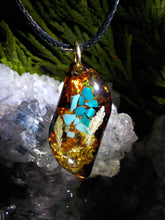 Chrysocolle, turquoise.