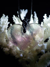 Fluorite Pendentif coeur