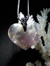 Fluorite Pendentif coeur