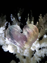Fluorite Pendentif coeur