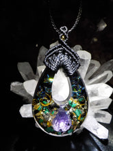 Améthyste malachite pyrite