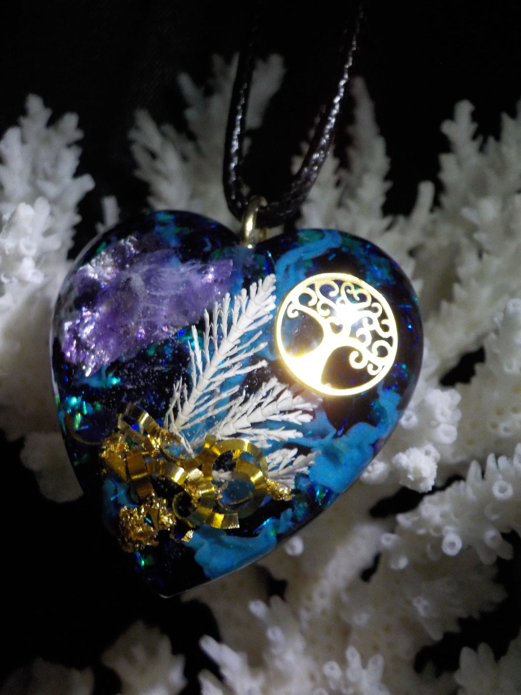 Améthyste, arbre de vie.