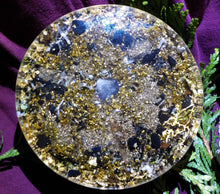 Merkaba (cube de metatron) shungite, tourmaline noire, quartz rose