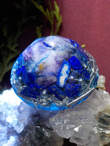 Lapis lazuli, améthyste, graine de vie