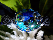 Malachite, turquoise, lapis lazuli.
